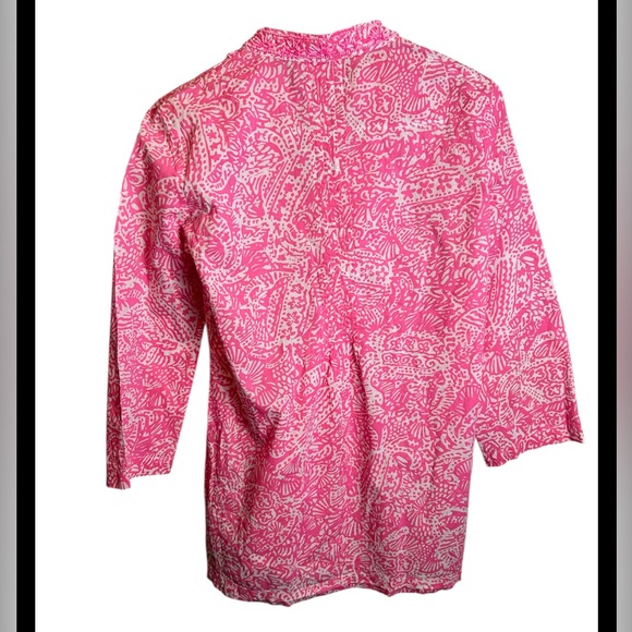 Lilly Pulitzer Sarasota Beautiful Coastal Beaded Top Size XS - Picture 4 of 4